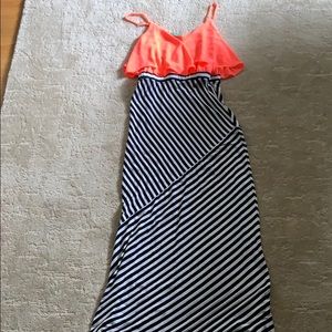 Filly Flair, bright striped dress